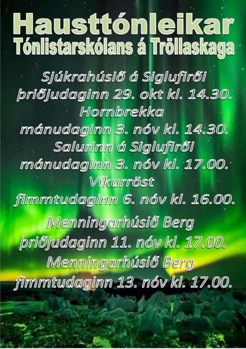 Hausttónleikar 2015