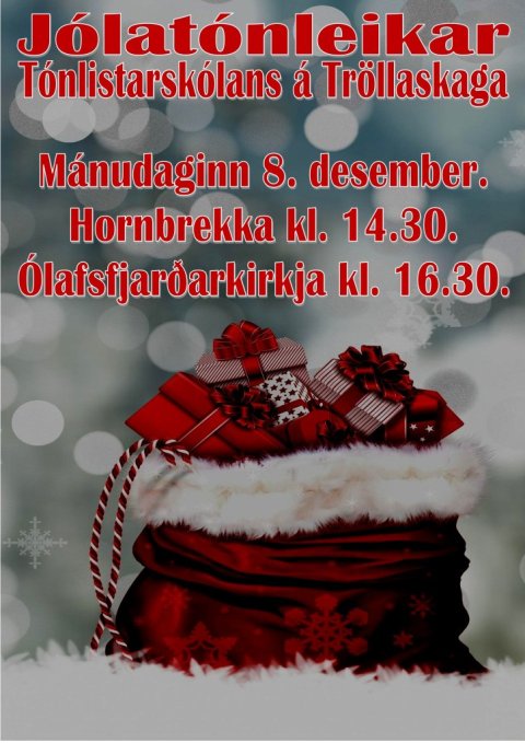 Jólatónleikar TÁT 2025