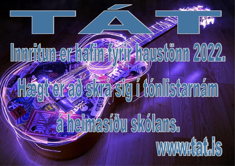 Innritun á haustönn 2022.