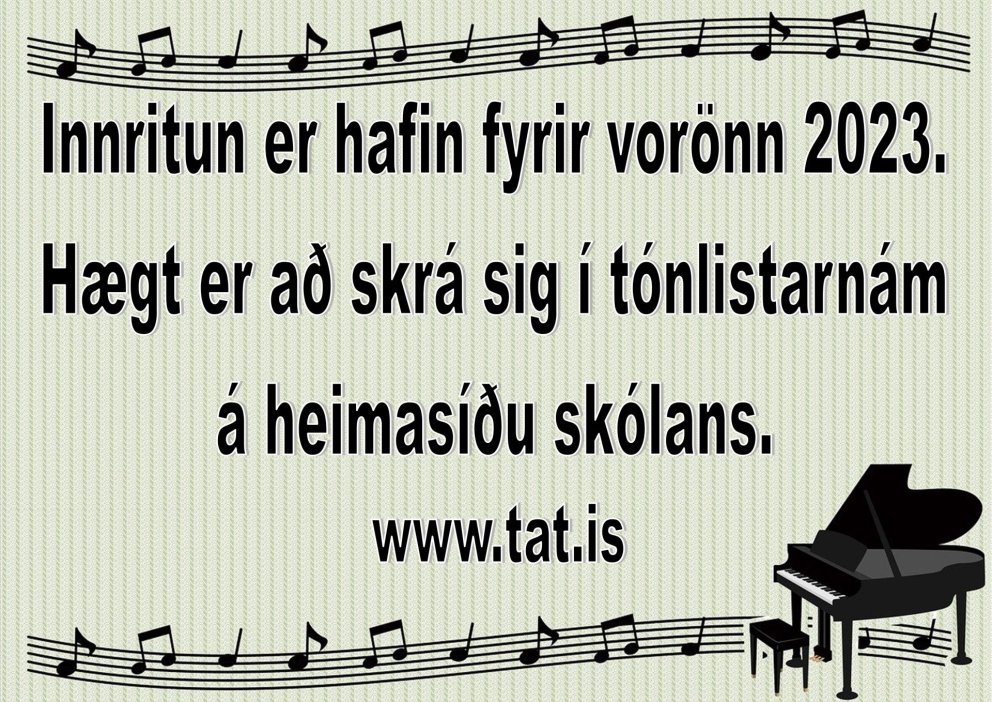 Innritun vorönn 2023