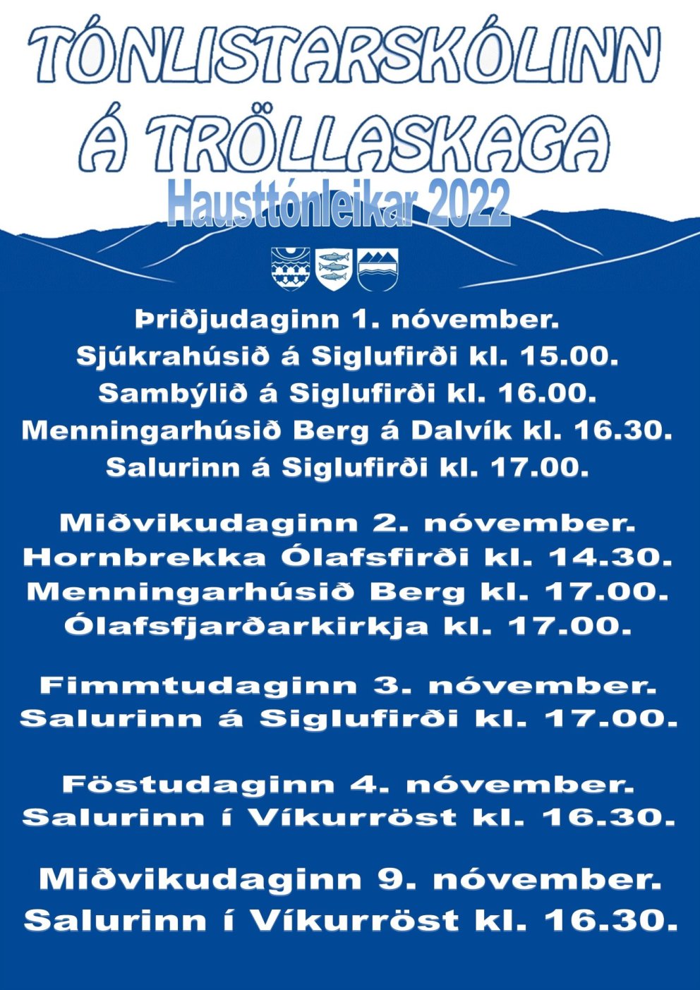 Hausttónleikar 2022