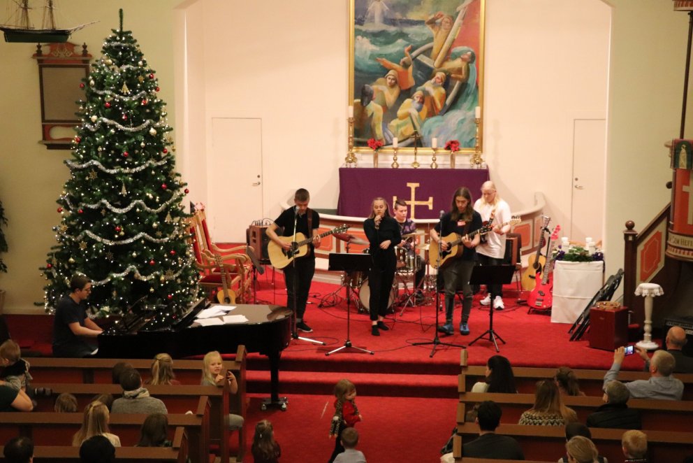 Myndir frá Jólatónleikum 2018.