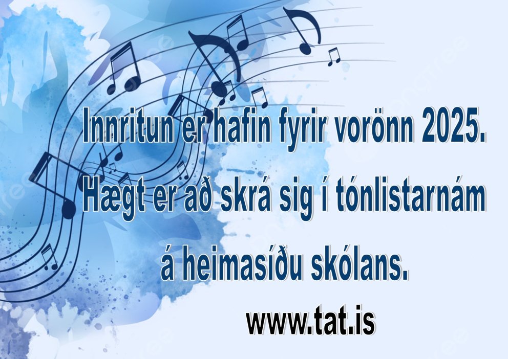 Innritun fyrir vorönn 2025