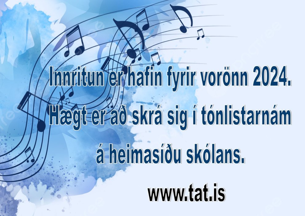 Innritun er hafin fyrir vorönn 2024