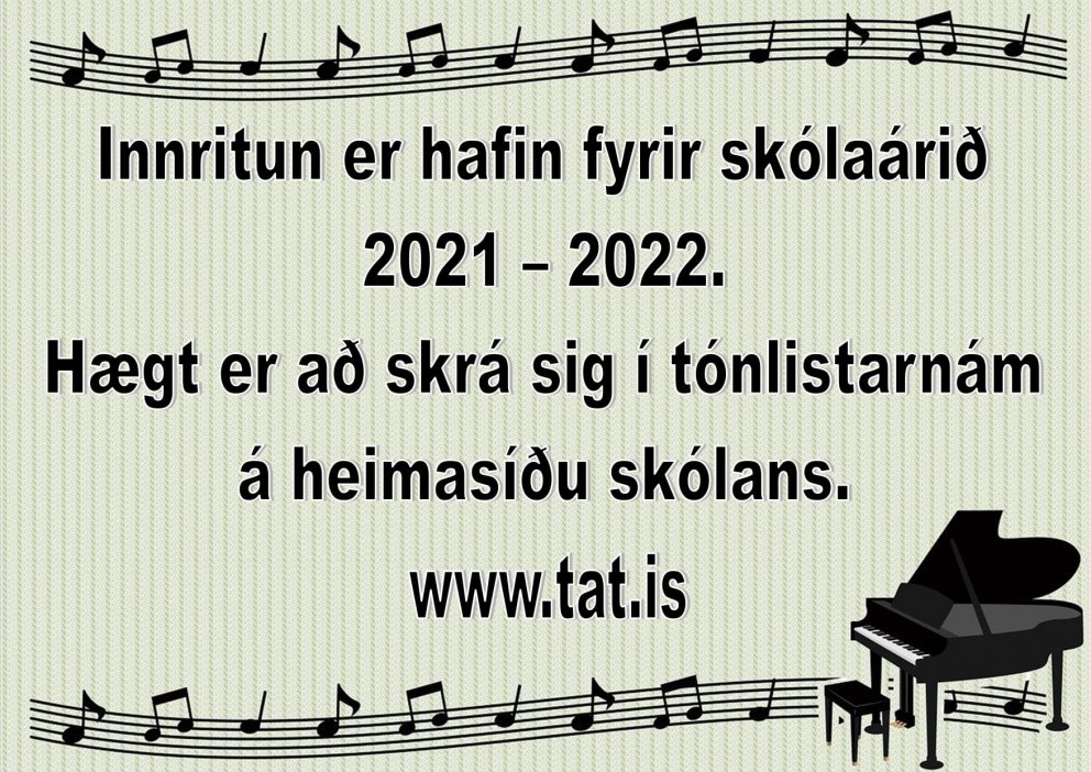 Innritun 2021 -2022