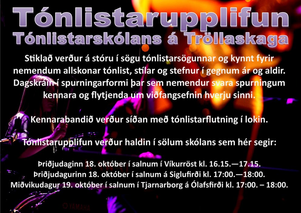 Tónlistarupplifun 2022