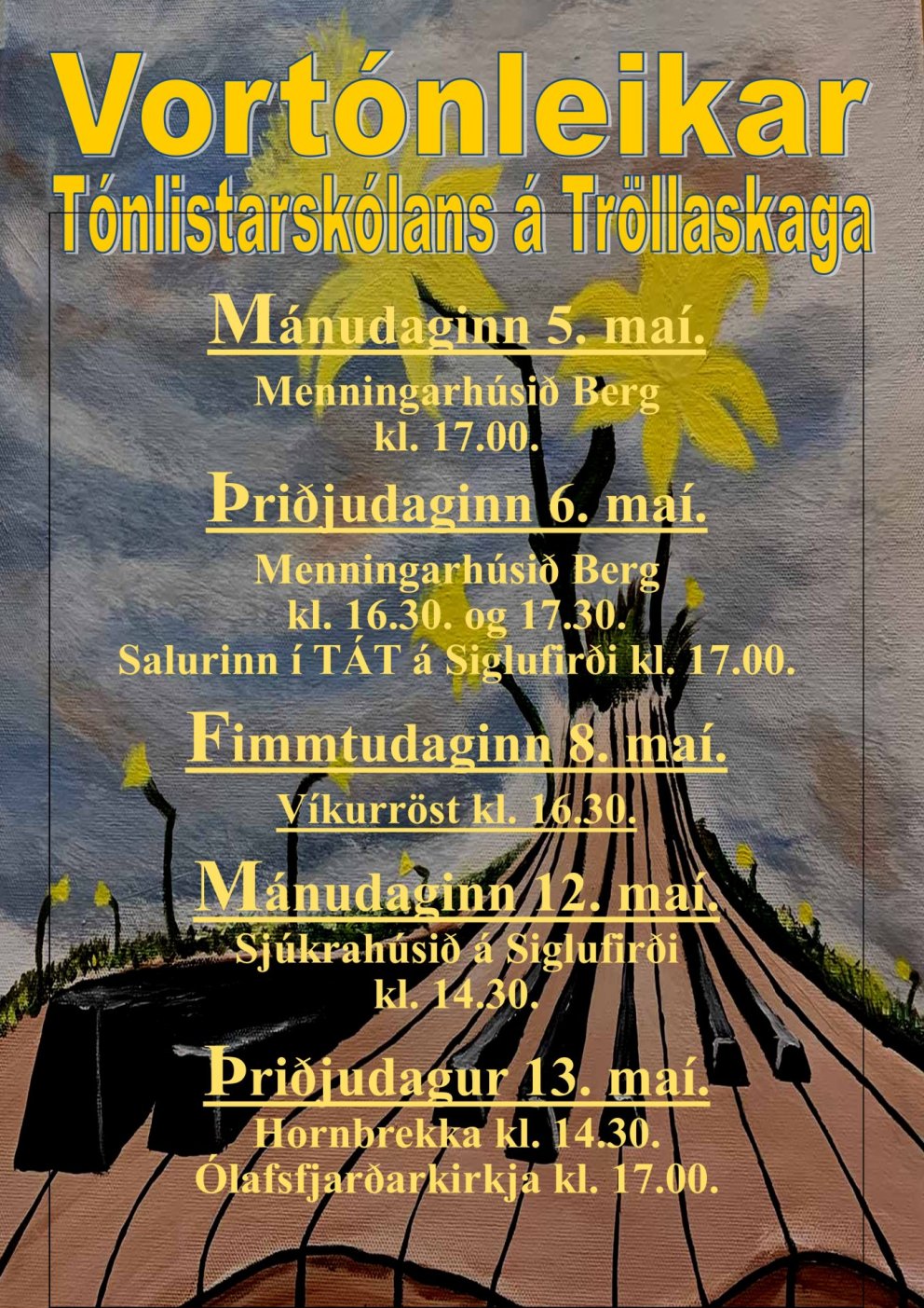 Vortónleikar TÁT 2025