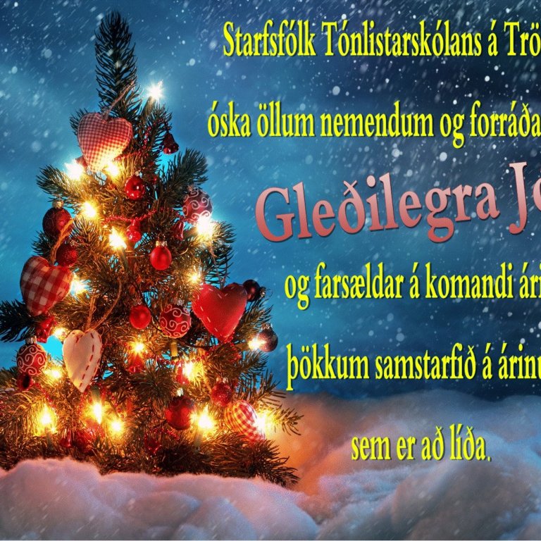 Gleðileg Jól