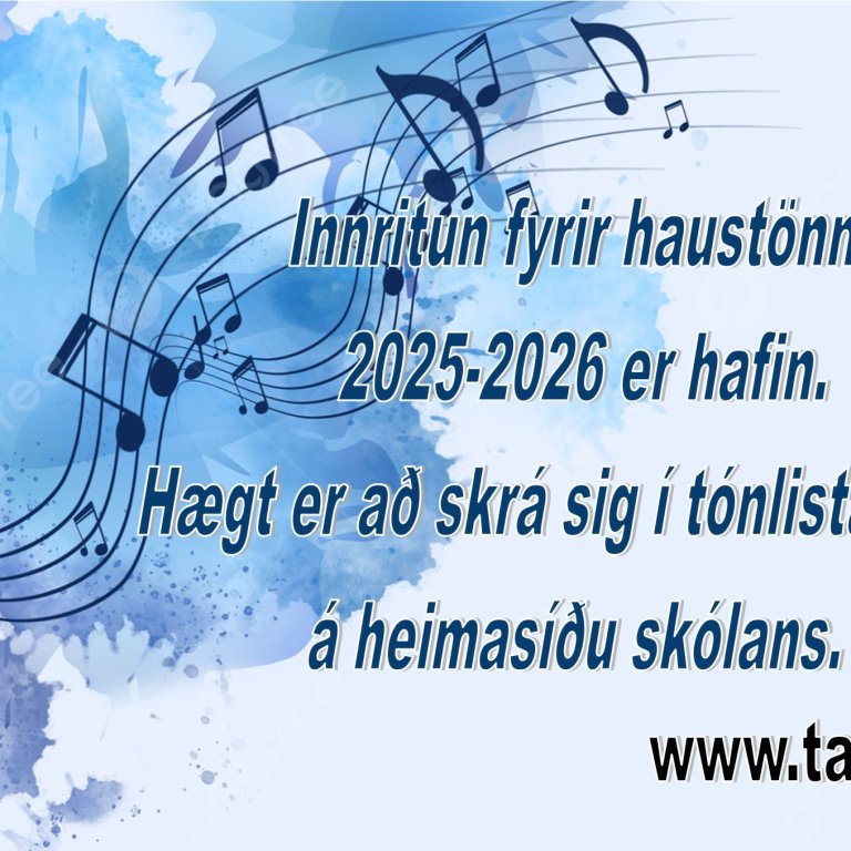 Innritun fyrir haustönn 2025