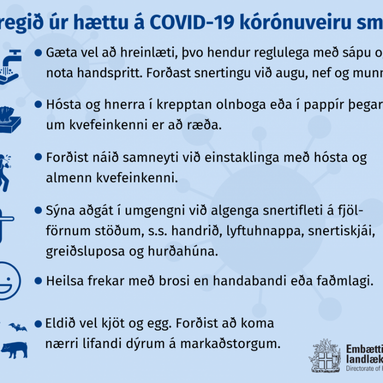 Upplýsingar til foreldra, Information for parents / guardians