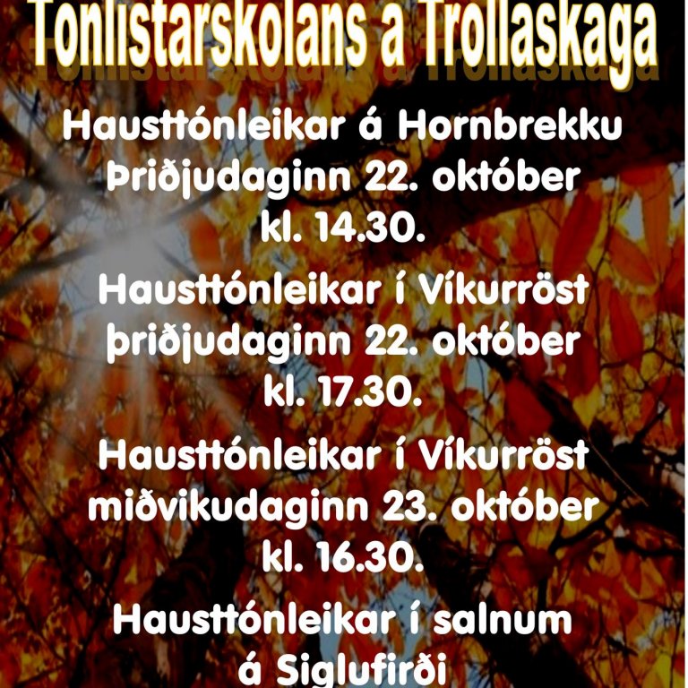Hausttónleikar 2019.