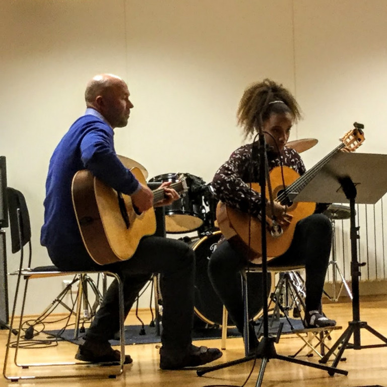 Tónfundur í salnum í Víkurröst 26.10.2017