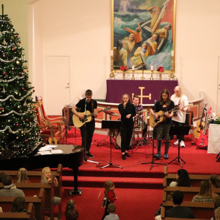 Myndir frá Jólatónleikum 2018.