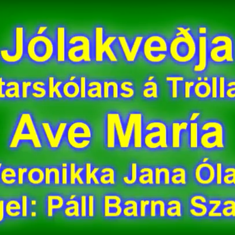 Jólakveðja Frá Tónlistarskólanum