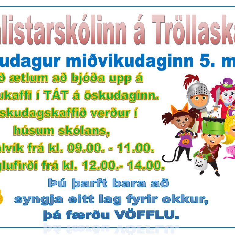 Öskudagur hjá TÁT