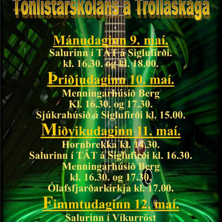 Vortónleikar TÁT 2022.