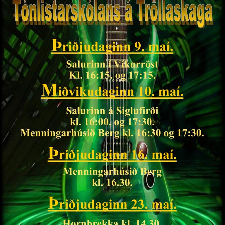 Vortónleikar TÁT 2023